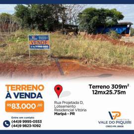 Lote à venda Maripá,PR Maripá - R$ 83.000 - VPLT00006