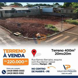 Lote à venda Maripá,PR Maripá - R$ 220.000 - VPLT00016