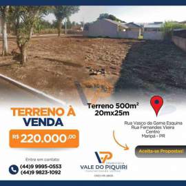 Lote à venda Maripá, Maripá - R$ 220.000 - VPLT00017 Lote à venda Maripá, Maripá - R$ 220.000 - VPLT00017