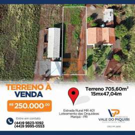 Lote em Maripá-PR - 705,60m² por R$ 250.000,00 - VPTU00001 Lote em Maripá-PR - 705,60m² por R$ 250.000,00 - VPTU00001