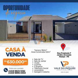 Casa à venda Maripá, Maripá - R$ 630.000 - VPCA00006 Casa à venda Maripá, Maripá - R$ 630.000 - VPCA00006