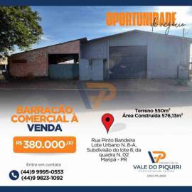 Galpão 576m² à venda Maripá, Maripá - R$ 380.000 - VPGA00001 Galpão 576m² à venda Maripá, Maripá - R$ 380.000 - VPGA00001