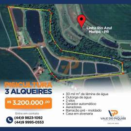 Psicultura a Venda em Maripá-PR | 76.000m² | Vale do Piquiri - VPCH00002 Psicultura a Venda em Maripá-PR | 76.000m² | Vale do Piquiri - VPCH00002