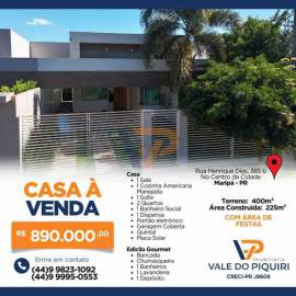 Casa à venda Maripá,PR Maripá - R$ 890.000 - VPCA00015