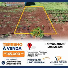 Lote à venda Maripá,PR Maripá - R$ 145.000 - VPLT00026