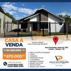 Casa 3 quartos à venda Maripá, Maripá - R$ 870.000 - VPCA30001 Casa 3 quartos à venda Maripá, Maripá - R$ 870.000 - VPCA30001