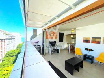 Apartamento 1 quarto à venda Rio de Janeiro,RJ Copacabana - R$ 700.000 - VKAP10011
