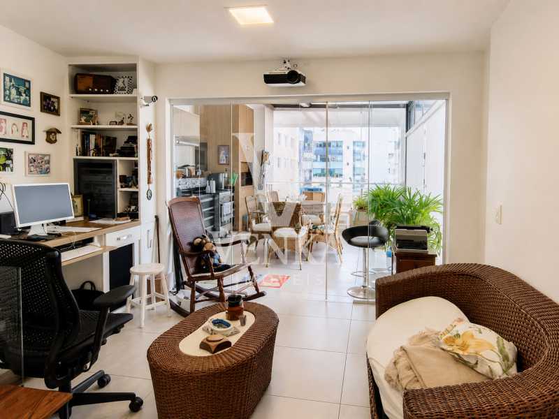 Conheça 06_escritorio_varanda do imóvel - Cobertura à venda Rua Tonelero,Rio de Janeiro,RJ Copacabana - R$ 2.850.000 - VKCO30022 - 21 06_escritorio_varanda - 21