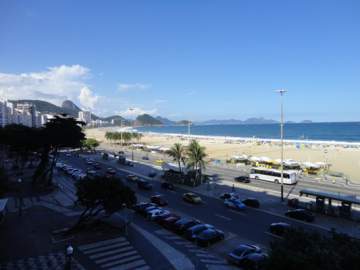 Avenida Atlantica, 3 quartos, predio tradicional, 1 vaga na escritura - CPAP30791