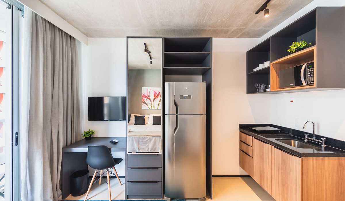 Conheça Foto 32 do imóvel - Exclusividade: Studio mobiliado à venda no VN Frei Caneca com varanda e renda por Airbnb - CAST10001 - 11 Foto 32 - 11