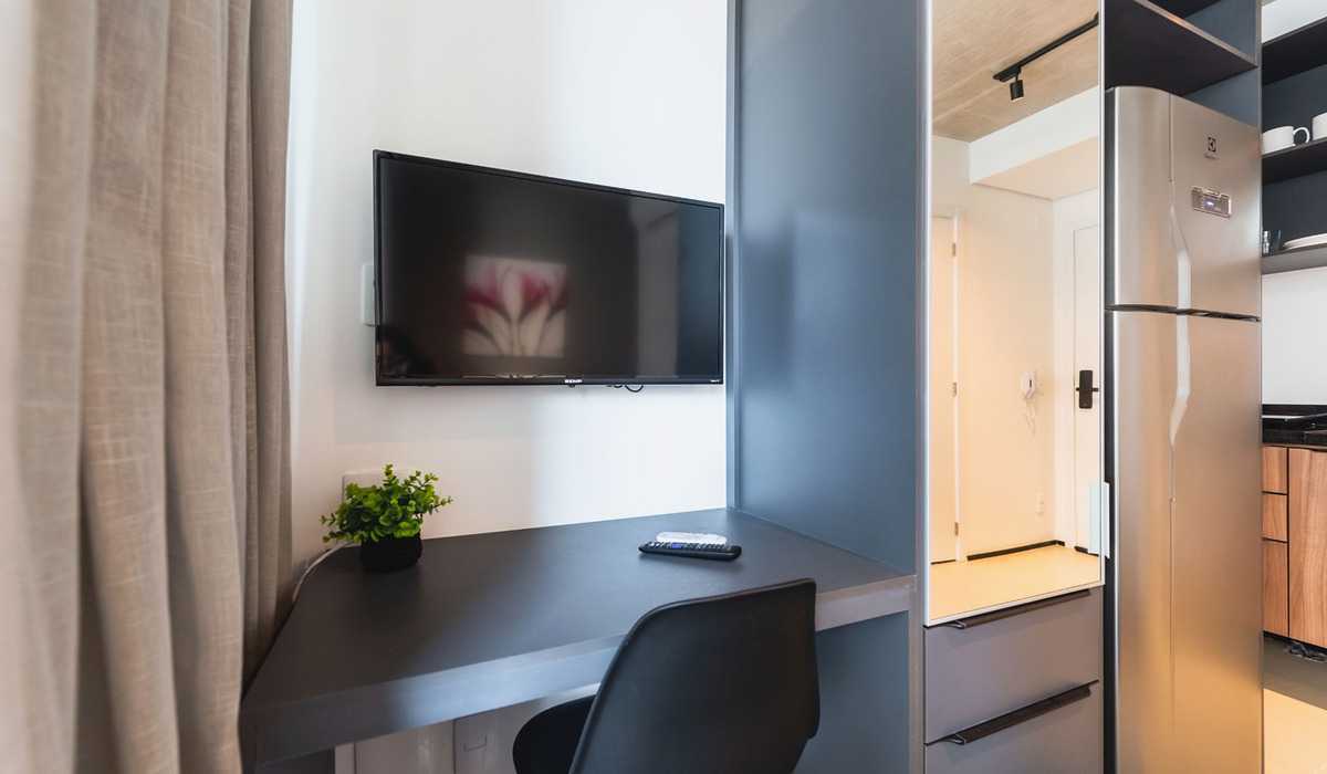Conheça Foto 33 do imóvel - Exclusividade: Studio mobiliado à venda no VN Frei Caneca com varanda e renda por Airbnb - CAST10001 - 12 Foto 33 - 12