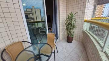 Apartamento 2 dormitórios vista mar mobiliado - RZAP20046