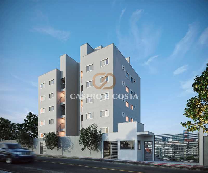 Conheça FACHADA do imóvel - Apartamento 2 quartos Lançamento RESIDENCIAL SAFIRA - Betim,MG Presidente Kennedy, à venda - R$ 246.000 - CCAP20066 - 1 FACHADA - 1