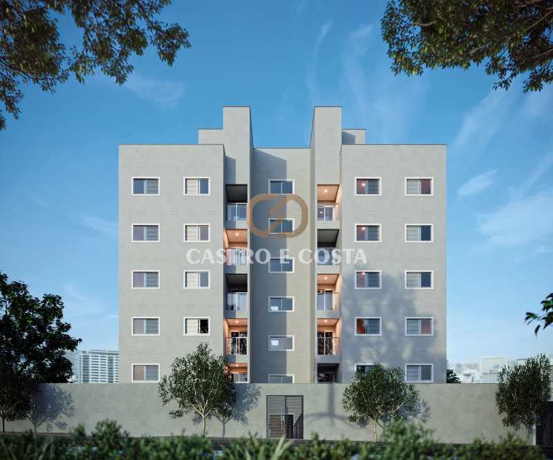 Conheça FACHADA do imóvel - Cobertura 2 quartos Lançamento RESIDENCIAL SAFIRA - Betim,MG Presidente Kennedy, à venda - R$ 422.000 - CCCO20002 - 2 FACHADA - 2