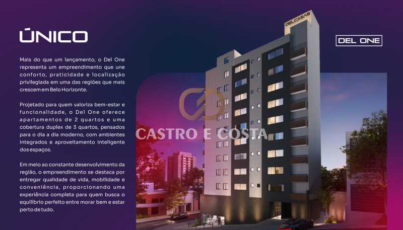 Conheça DEL ONE - BOOK 02 QUARTOS_page do imóvel - Apartamento 2 quartos Lançamento DEL ONE - Belo Horizonte,MG Barreiro, à venda - R$ 444.000 - CCAP20025 - 2 DEL ONE - BOOK 02 QUARTOS_page - 2