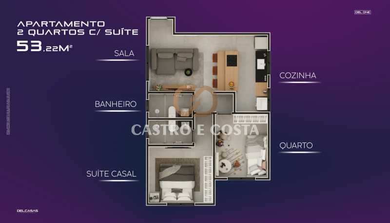 Conheça DEL ONE - BOOK 02 QUARTOS_page do imóvel - Apartamento 2 quartos Lançamento DEL ONE - Belo Horizonte,MG Barreiro, à venda - R$ 444.000 - CCAP20025 - 9 DEL ONE - BOOK 02 QUARTOS_page - 9