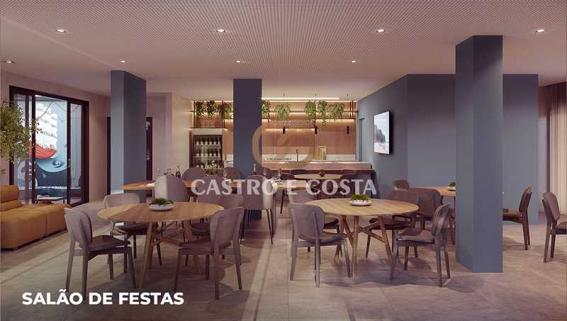 Conheça SALÃO DE FESTAS do imóvel - Apartamento 2 quartos Lançamento LISBOA RESIDENCE - Belo Horizonte,MG Barreiro, à venda - R$ 636.790 - CCAP20027 - 16 SALÃO DE FESTAS - 16