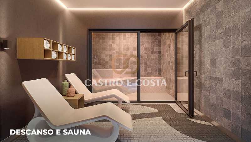 Conheça SAUNA do imóvel - Apartamento 2 quartos Lançamento LISBOA RESIDENCE - Belo Horizonte,MG Barreiro, à venda - R$ 636.790 - CCAP20027 - 18 SAUNA - 18