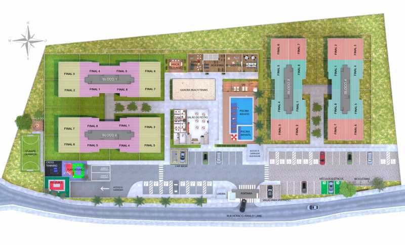 Conheça GER_ICON_IMPLANTAÇÃO_LR do imóvel - Apartamento 2 quartos à venda Osasco,SP Raposo Tavares - R$ 335.000 - WBAP20001 - 7 GER_ICON_IMPLANTAÇÃO_LR - 7