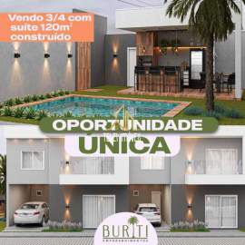 Lançamento - LINDAS CASAS NO CONDOMINIO PEDRA DA LUA-VILAS DE ABRANTES - TICN30002