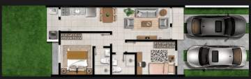 Casa em Condomínio 2 quartos à venda Restinga, Porto Alegre - R$ 304.781 - CGCN20012