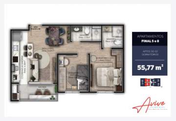 Apartamento com Área Privativa 2 quartos à venda Olaria, Canoas - R$ 287.300 - CGAA20011