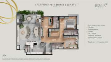 Apartamento 3 quartos à venda Nossa Senhora das Graças, Canoas - R$ 1.524.073 - CGAP30001