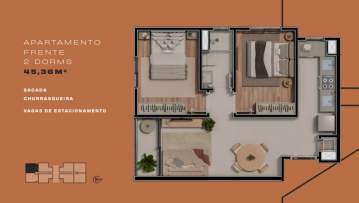 Apartamento 2 quartos à venda Igara, Canoas - R$ 312.520 - CGAP20013