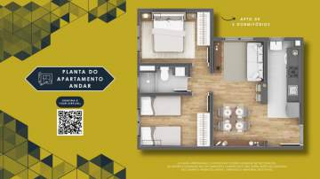 Apartamento 2 quartos à venda Parque Primavera, Esteio - R$ 245.000 - CGAP20030