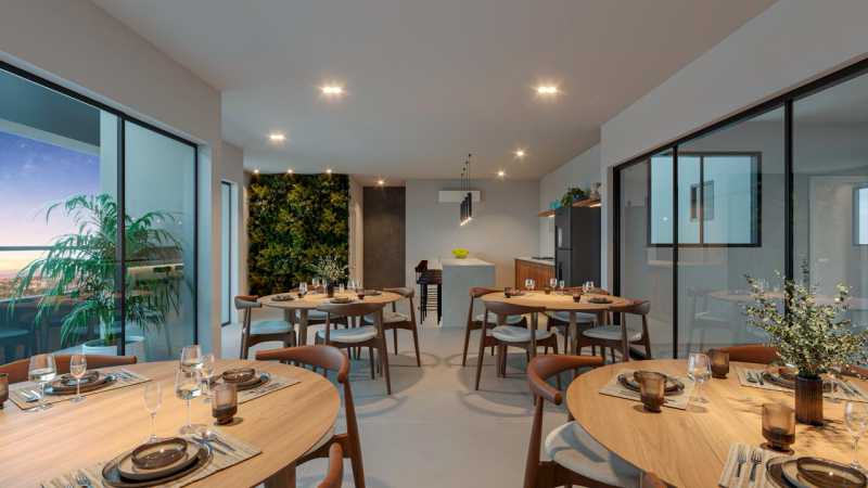 Conheça Gourmet Rooftop. do imóvel - Apartamento 2 quartos à venda Residencial Portal do Lago, Sumaré - R$ 345.600 - CLAP20008 - 11 Gourmet Rooftop. - 11