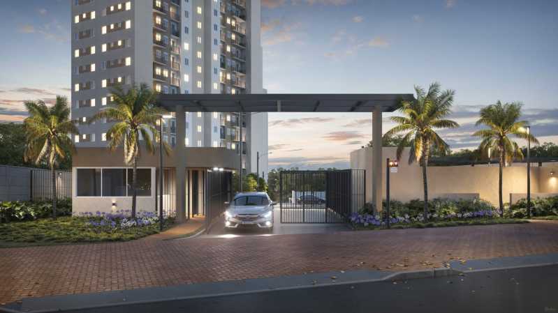 Conheça Portaria. do imóvel - Apartamento 2 quartos à venda Parque Yolanda (Nova Veneza), Sumaré - R$ 238.800 - CLAP20045 - 1 Portaria. - 1