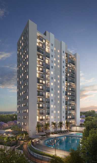 Conheça Fachada. do imóvel - Apartamento 2 quartos à venda Parque Yolanda (Nova Veneza), Sumaré - R$ 238.800 - CLAP20045 - 7 Fachada. - 7