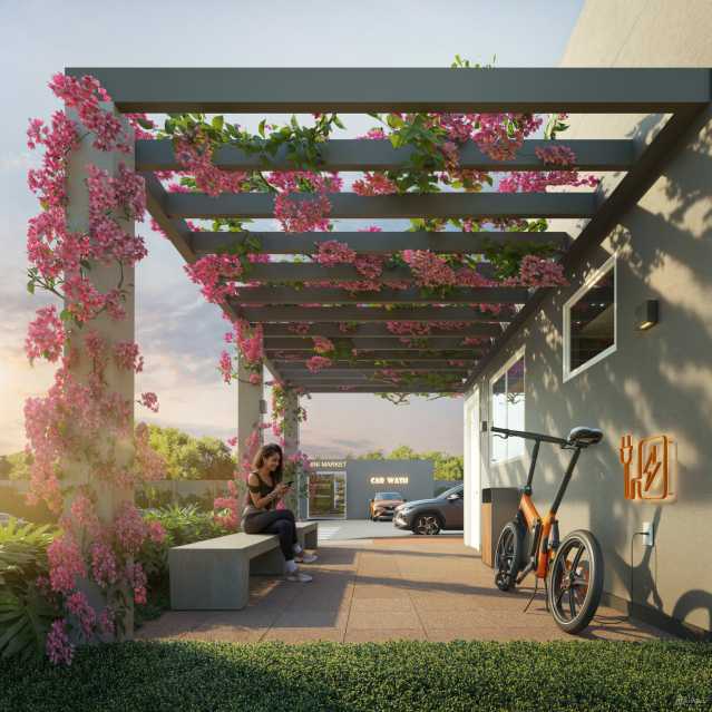 Conheça Espera Uber. do imóvel - Apartamento 2 quartos à venda Parque Yolanda (Nova Veneza), Sumaré - R$ 285.800 - CLAP20046 - 5 Espera Uber. - 5