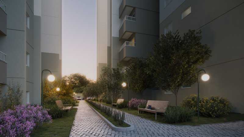 Conheça Praça de Convivência. do imóvel - Apartamento 2 quartos à venda Chácara Bela Vista, Sumaré - R$ 281.000 - CLAP20048 - 11 Praça de Convivência. - 11