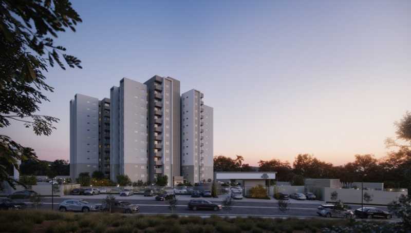 Conheça Fachada do imóvel - Apartamento 2 quartos à venda Chácara Bela Vista, Sumaré - R$ 281.000 - CLAP20048 - 16 Fachada - 16