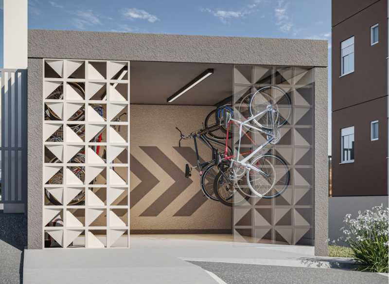 Conheça Bicicletário. do imóvel - Apartamento 2 quartos à venda Recanto do Sol I, Campinas - R$ 321.500 - CLAP20050 - 3 Bicicletário. - 3
