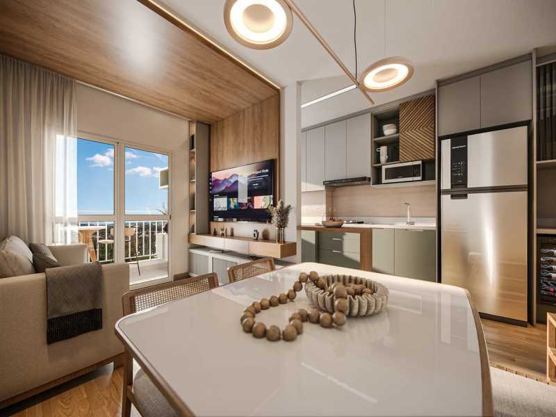 Conheça Living. do imóvel - Apartamento 2 quartos à venda Recanto do Sol I, Campinas - R$ 321.500 - CLAP20050 - 7 Living. - 7