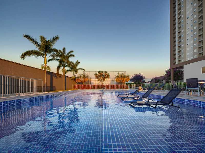 Conheça Piscina. do imóvel - Apartamento 2 quartos à venda Recanto do Sol I, Campinas - R$ 321.500 - CLAP20050 - 11 Piscina. - 11