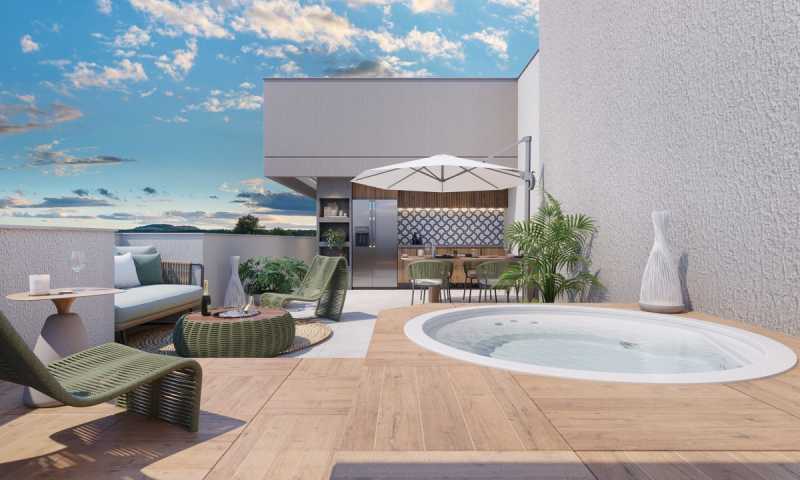 Conheça Cobertura. do imóvel - Apartamento 2 quartos à venda Parque Alto Taquaral, Campinas - R$ 407.990 - CLAP20051 - 3 Cobertura. - 3
