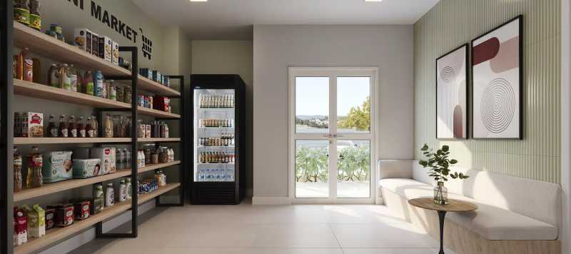 Conheça Mini Mercado do imóvel - Apartamento 2 quartos à venda Vila Miguel Vicente Cury, Campinas - R$ 424.252 - CLAP20052 - 8 Mini Mercado - 8