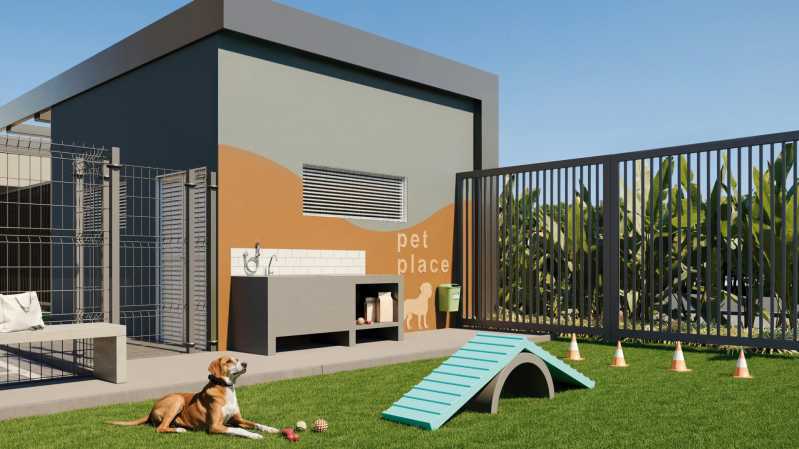 Conheça Pet Place. do imóvel - Apartamento 2 quartos à venda Vila Miguel Vicente Cury, Campinas - R$ 407.990 - CLAP20053 - 12 Pet Place. - 12