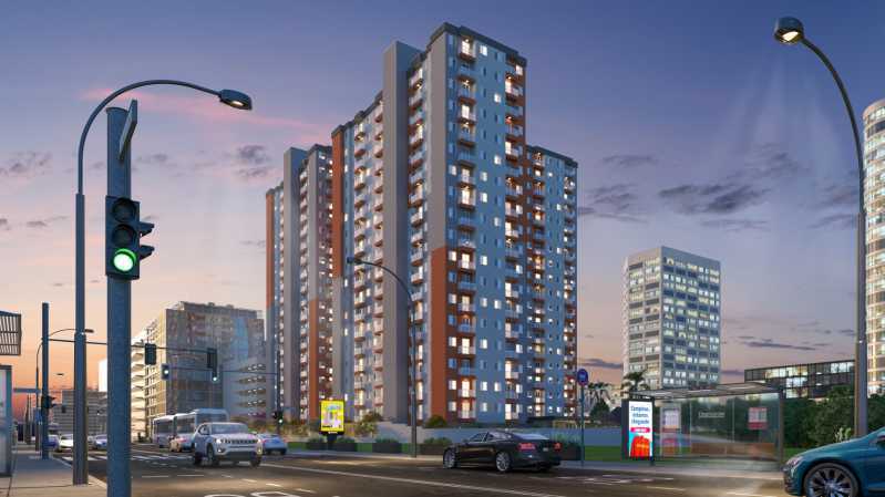 Conheça Fachada do imóvel - Apartamento 2 quartos à venda Residencial Parque da Fazenda, Campinas - R$ 358.289 - CLAP20055 - 1 Fachada - 1