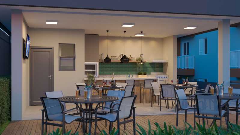 Conheça Churrasqueria do imóvel - Apartamento 2 quartos à venda Residencial Parque da Fazenda, Campinas - R$ 358.289 - CLAP20055 - 6 Churrasqueria - 6