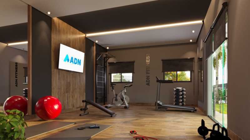 Conheça Fitness do imóvel - Apartamento 2 quartos à venda Residencial Parque da Fazenda, Campinas - R$ 358.289 - CLAP20055 - 11 Fitness - 11