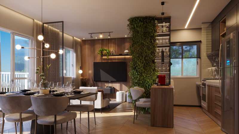 Conheça Living do imóvel - Apartamento 2 quartos à venda Residencial Parque da Fazenda, Campinas - R$ 358.289 - CLAP20055 - 13 Living - 13