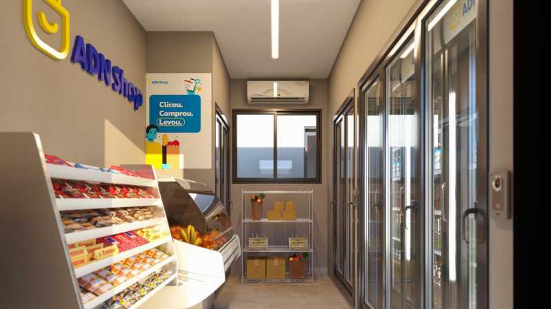 Conheça Mini Mercado do imóvel - Apartamento 2 quartos à venda Residencial Parque da Fazenda, Campinas - R$ 358.289 - CLAP20055 - 15 Mini Mercado - 15