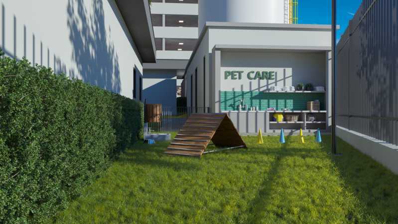 Conheça Pet Place do imóvel - Apartamento 2 quartos à venda Residencial Parque da Fazenda, Campinas - R$ 358.289 - CLAP20055 - 17 Pet Place - 17