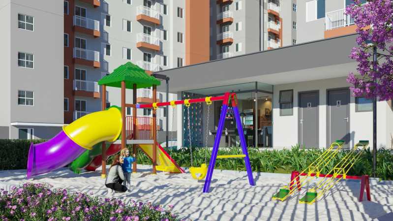 Conheça Playground do imóvel - Apartamento 2 quartos à venda Residencial Parque da Fazenda, Campinas - R$ 358.289 - CLAP20055 - 21 Playground - 21