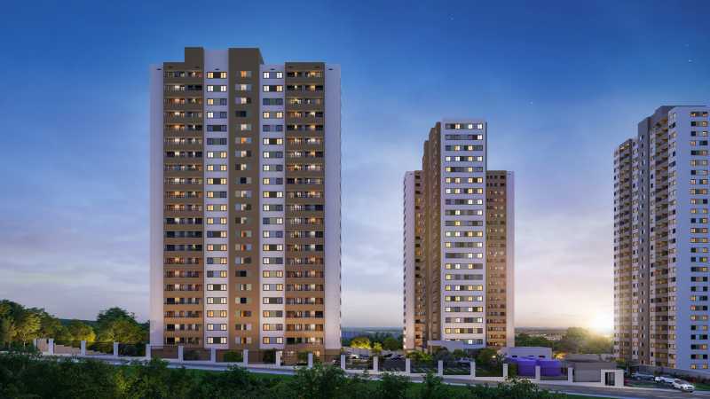Conheça Fachada. do imóvel - Apartamento 2 quartos à venda Jardim das Cerejeiras, Campinas - R$ 274.990 - CLAP20056 - 3 Fachada. - 3