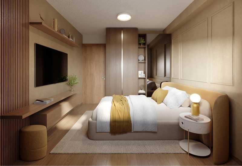 Conheça Quarto Casal. do imóvel - Apartamento 2 quartos à venda Jardim das Cerejeiras, Campinas - R$ 290.900 - CLAP20057 - 6 Quarto Casal. - 6